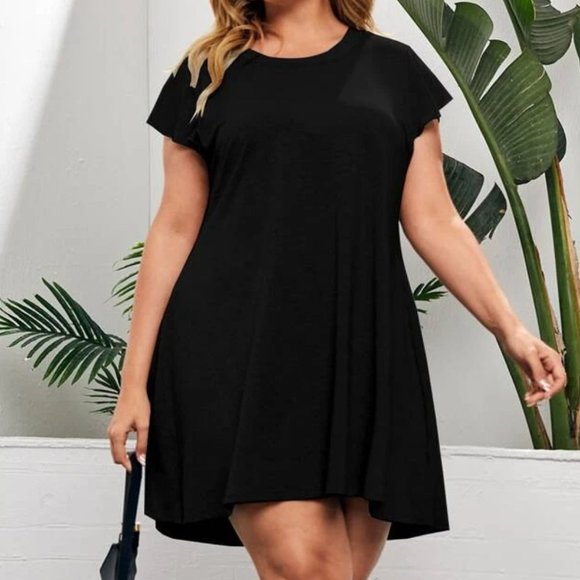 NWOT Cap Sleeve Mini Dress - Picture 1 of 2